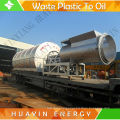 MSW Sorting Production line with plastic waste to diesel oil Pyrolysis Plant